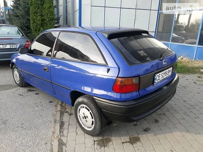 Opel Astra 1992, 1993, 1994, седан, 1 поколение, F технические  характеристики и комплектации