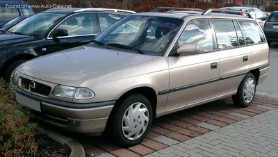 1994 Opel Astra F Caravan (facelift 1994) 1.7 TD (68 лс) | Технические  характеристики, расход топлива , Габариты