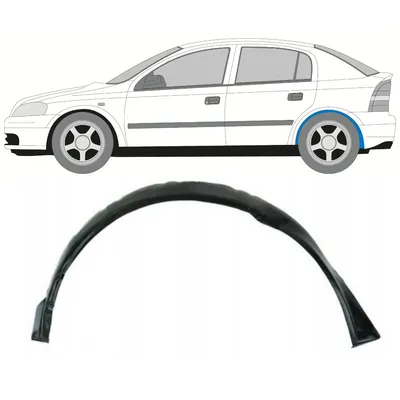 Opel Astra 1998-2009 5 Door Inner Rear Wheel Arch / Left
