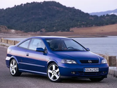 Opel Astra 1998, 1999, 2000, 2001, 2002, купе, 2 поколение, G технические  характеристики и комплектации