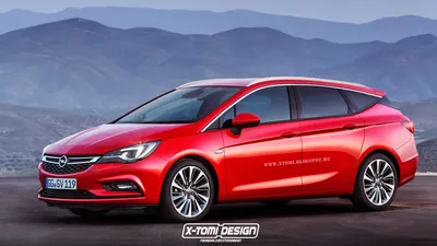 2015 Opel Astra K Imagined as a Sports Tourer - autoevolution