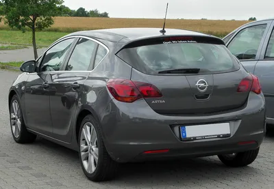 Opel Astra J Cyber Rear Wing