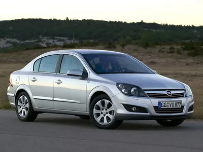Opel Astra рестайлинг 2006, 2007, 2008, 2009, 2010, седан, 3 поколение, H  технические характеристики и комплектации