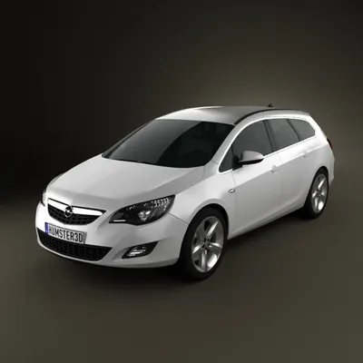 Vehicles - Opel Astra Sports Tourer 2011, CARS_2882. 3D stl model for CNC
