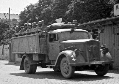 1937-1944 OPEL Blitz 3,6-36 S 3 Ton Pritsche-LKW | This Opel… | Flickr