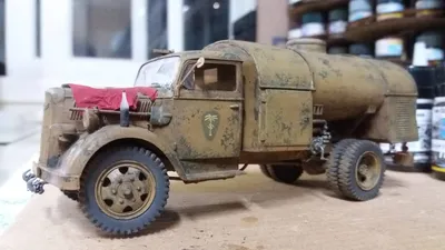 ArtStation - Opel Blitz truck WW II separated parts for 3D printing |  Resources