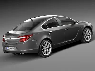 Opel Insignia 2014 Sedan - 3D Model by SQUIR