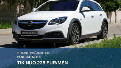 2016 Opel Insignia Cosmo 5 Door hatchback Side View Car Pics | izmostock