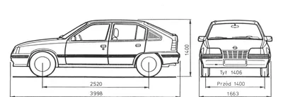 For Opel Kadett E Hb 1984-93 Side Window Wind Visors Rain Guard Vent  Deflectors | eBay