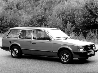 Opel Kadett E 1.3 бензиновый 1986 | красный универсал, 1.3 на DRIVE2