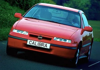 Saab Calibra: an Opel Coupe with Griffon Logo for the USA market?