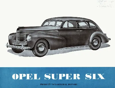 Opel Kapitan 1938, 1939, 1940, седан, 1 поколение технические  характеристики и комплектации