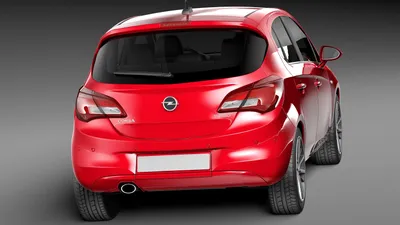 Opel Corsa 3 Door 2015 - 3D Model by SQUIR