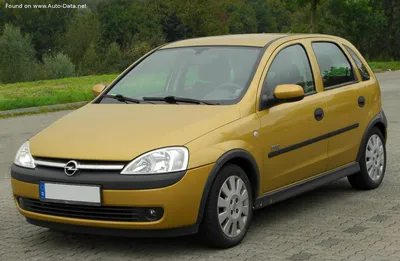 2000 Opel Corsa C 1.4 16V (90 Hp) | Technical specs, data, fuel  consumption, Dimensions