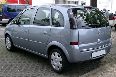 File:Opel Meriva rear 20080530.jpg - Wikimedia Commons