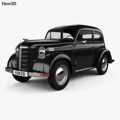 Opel Olympia (OL38) 1938 3D model - Download Vehicles on 3DModels.org