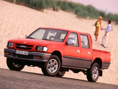 Opel Campo 2.3 бензиновый 1995 | Просто пикап на DRIVE2