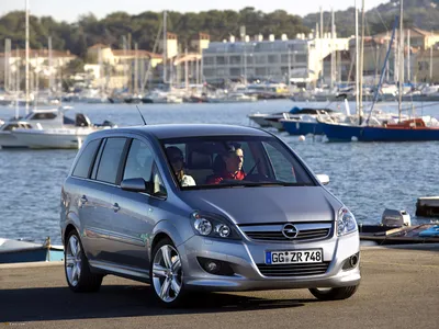 Opel Zafira рестайлинг 2007, 2008, 2009, 2010, 2011, минивэн, 2 поколение,  B технические характеристики и комплектации
