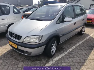 Opel Zafira 1999-2002 Dimensions Side View