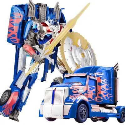 Робот Трансформер в машину / грузовик Оптимус Прайм, Бамблби - большая  развивающая игрушка тобот для мальчиков - купить с доставкой по выгодным  ценам в интернет-магазине OZON (788976580)