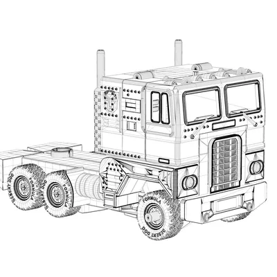 Робот-трансформер BAZUMI Оптимус Прайм грузовик купить по цене 1930 ₽ в  интернет-магазине Детский мир