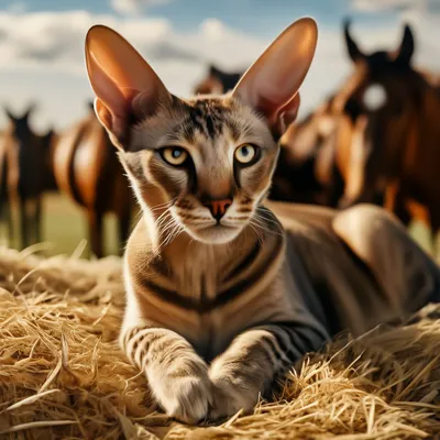 Ориентальная кошка: фото, характер, описание породы и поведение | WHISKAS®