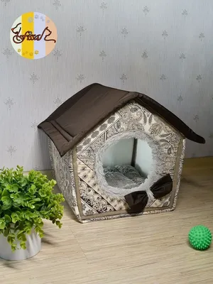 Будка для собаки своими руками, дизайн красивого большого собачьего домика  с верандой, конура в квартире