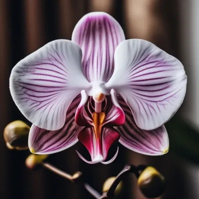 Орхидея Phalaenopsis Wild Cat, peloric (отцвел)