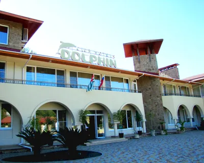 Клубный отель «Дельфин» Пицунда, Абхазия - YouTube