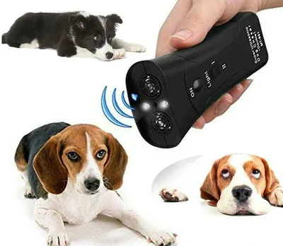Купить Ультразвуковой отпугиватель собак ANYSMART, 3 режима Ultrasonic Pet  Dog Repeller по низкой цене.