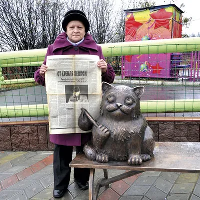 Памятник коту Семёну в Мурманске - Центр \"Камерата\"