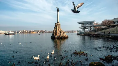 Памятник затопленным кораблям (Севастополь - Крым/Республика Крым)