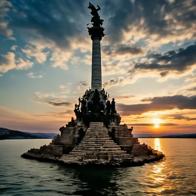 sevnews24 - Памятник затопленным кораблям. Высится... | Facebook