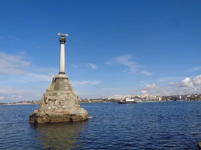Памятник Затопленным кораблям в Севастополе | Севастополь - любовь моя |  Дзен