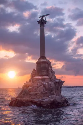 Памятник Затопленным Кораблям (Севастополь) | Пикабу