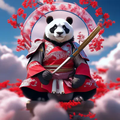 Красная панда, подсветка,рисунок …» — создано в Шедевруме