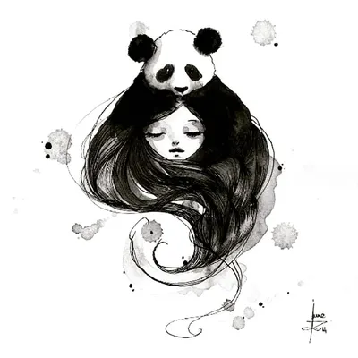 милый ребенок панда иллюстрация PNG , панда клипарт, обожаемый, животное  PNG картинки и пнг рисунок для бесплатной загрузки