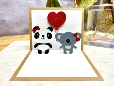 Panda Bear and Koala Cuddling HD Painting · Creative Fabrica