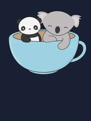 Cute Chilling Panda, Koala and Sloth\" Poster for Sale by rustydoodle |  Redbubble