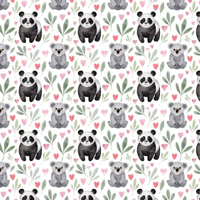 Panda and Little Koala \" Sticker for Sale by SaradaBoru | Redbubble