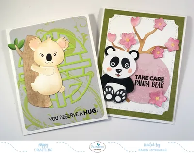 panda and koala wedding cake topper – Kikuike Handmade Studio