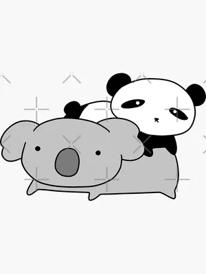Kawaii Cute Koala and Panda \" Kids T-Shirt for Sale by wordsberry |  Redbubble