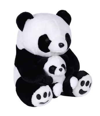 Мягкая игрушка в виде панды, милая панда, мягкая игрушка для малышей,  плюшевая панда, мягкие животные, панда, медведь, плюшевая Реалистичная  ручная работа | AliExpress
