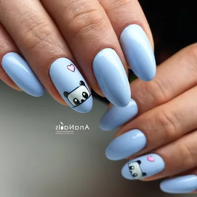 LIKE stikers Слайдер наклейки для ногтей панда фрайди кигуруми фредди