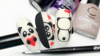 I'm new Panda: 10мл. Гель-лак для ногтей Color #5 (Панда) - купить с  доставкой по выгодным ценам в интернет-магазине OZON (932590933)