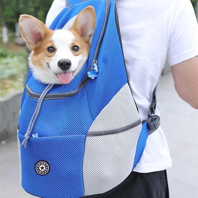 Сумка-переноска для собак, рюкзак на двойное плечо, портативный дорожный  рюкзак, уличная сумка-переноска для собак, сетчатая, 1-4 компл. – лучшие  товары в онлайн-магазине Джум Гик