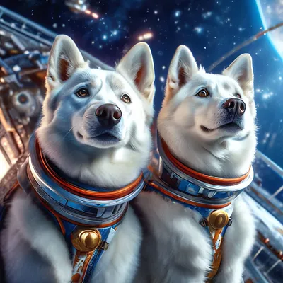 Первые собаки в космосе. | Кот ученый | Дзен