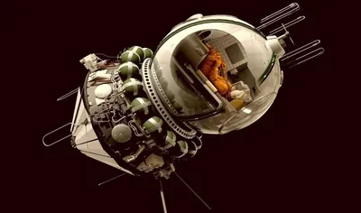 первый космический корабль орбиты Иллюстрация штока - иллюстрации  насчитывающей старо, русско: 19141022