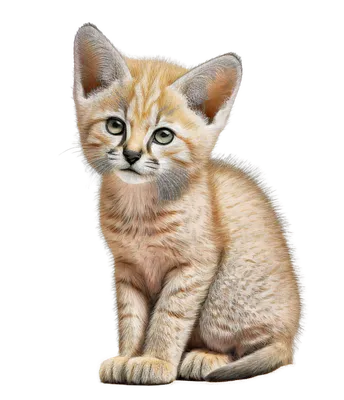 Wildeco.net - интерактивная карта животного мира - Песчаный кот (felis  margarita)