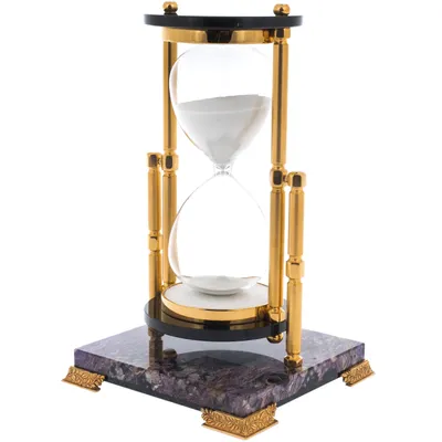 Часы песочные, 16 см, 1 минута, магнитные, на подставке, стекло/дерево,  серые — купить в интернет-магазине Kuchenland Home с доставкой по Москве и  России